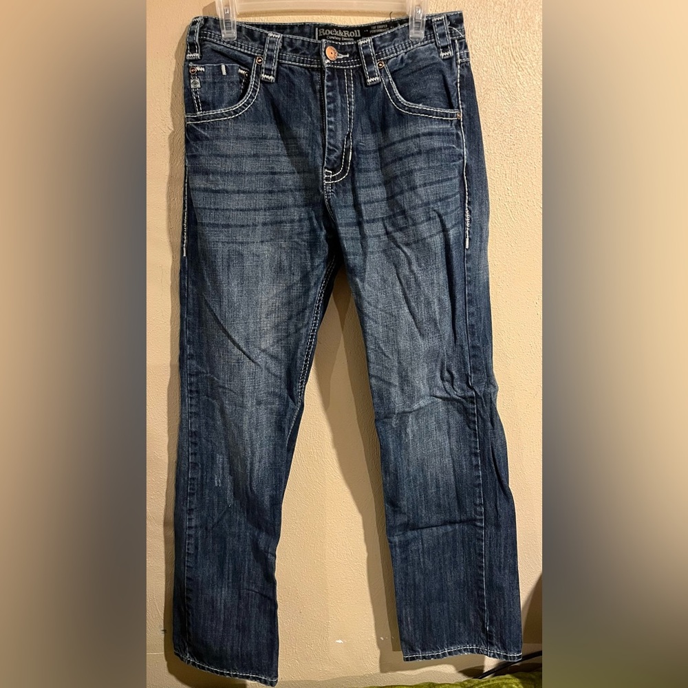 Rock and Roll Cowboy Denim jeans. The Cooper Performance.